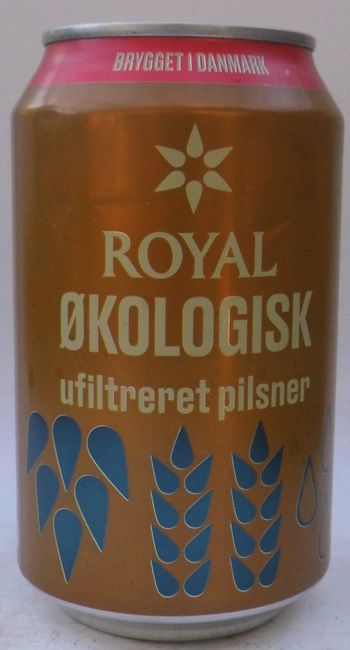 Royal Økologisk ufiltreret pilsner